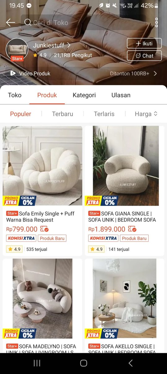 ulianpuyy's tweet photo. DI UMUR BERAPA KALIAN BARU TAU? di toko oren ada ikea &amp; informa versi murah tp ga murahan 😭🙏🏻 

1. Sofa gemes – Junkiestuff
2. Rak display –Derumah 
3. Furniture berkualitas – Panca jati 
4. Bantal nyaman – Lazy sunday 
5. Gorden mewah – Ariinterior 
6. Lampu aesthetic – Gejiese https://t.co/sHUq9GfaTH