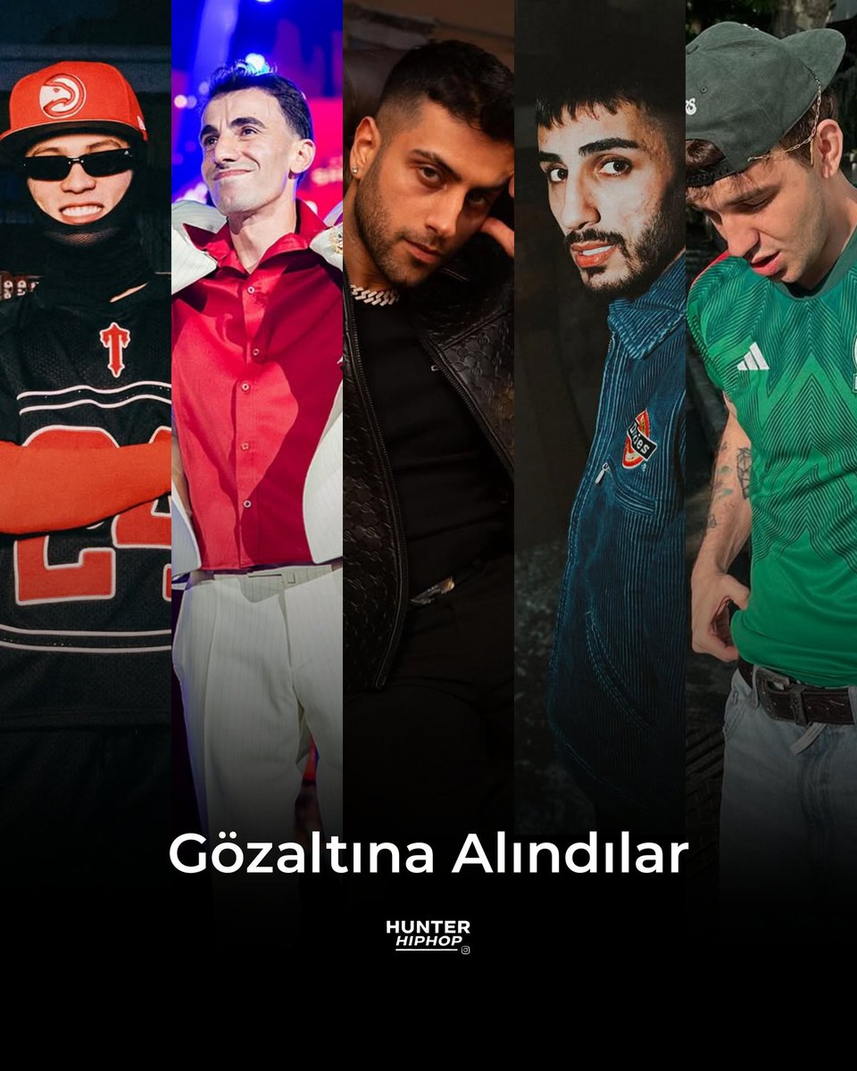 📲 Çakal, Bege ve Reynmen gözaltına alınırken Ebo'nun hastanede tedavi gördüğü için gözaltı kararı çıkmasına rağmen henüz alınamadığı ayrıca Era7Capone'un ise yurtdışında olduğu için hakkında yakalama kararı çıktığı haberleri geçildi!

#çakal #ebo #reynmen #era7capone