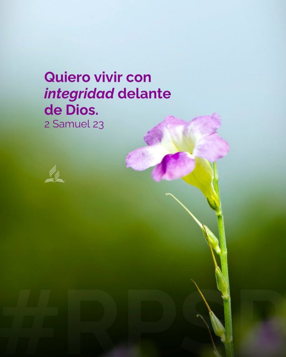YudyVilladeRome's tweet photo. #rpsp | 2Samuel 23
"El Espíritu de Jehová ha hablado por medio de mí, y su palabra ha estado en mi lengua.”

Que el Señor nos hable cada día y Su Palabra esté en nuestros corazones, solo así caminaremos en integridad!!! 🙏🙏🙏

#PrimeroDios https://t.co/cAJ8CE1FRS
