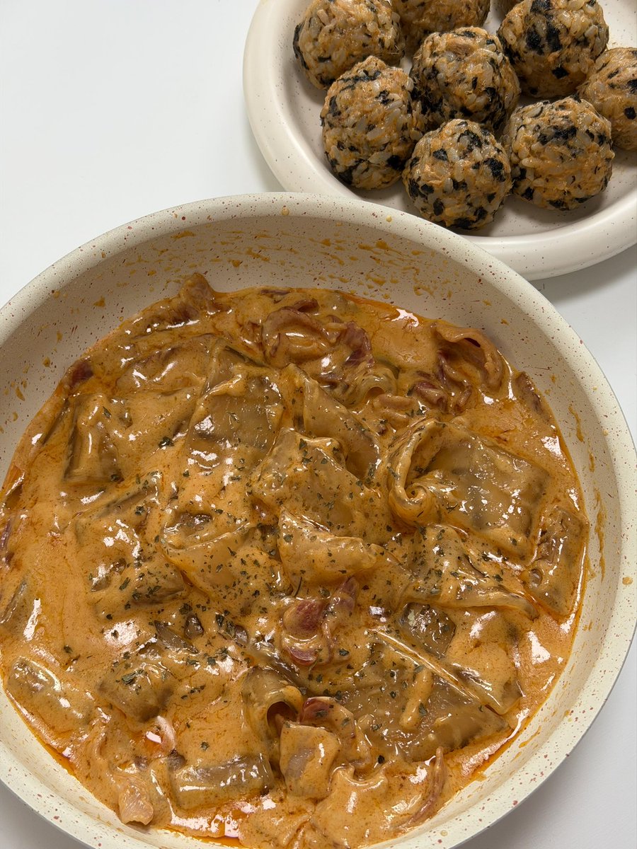 매콤크림중당 &amp; 불닭참쫀주!!