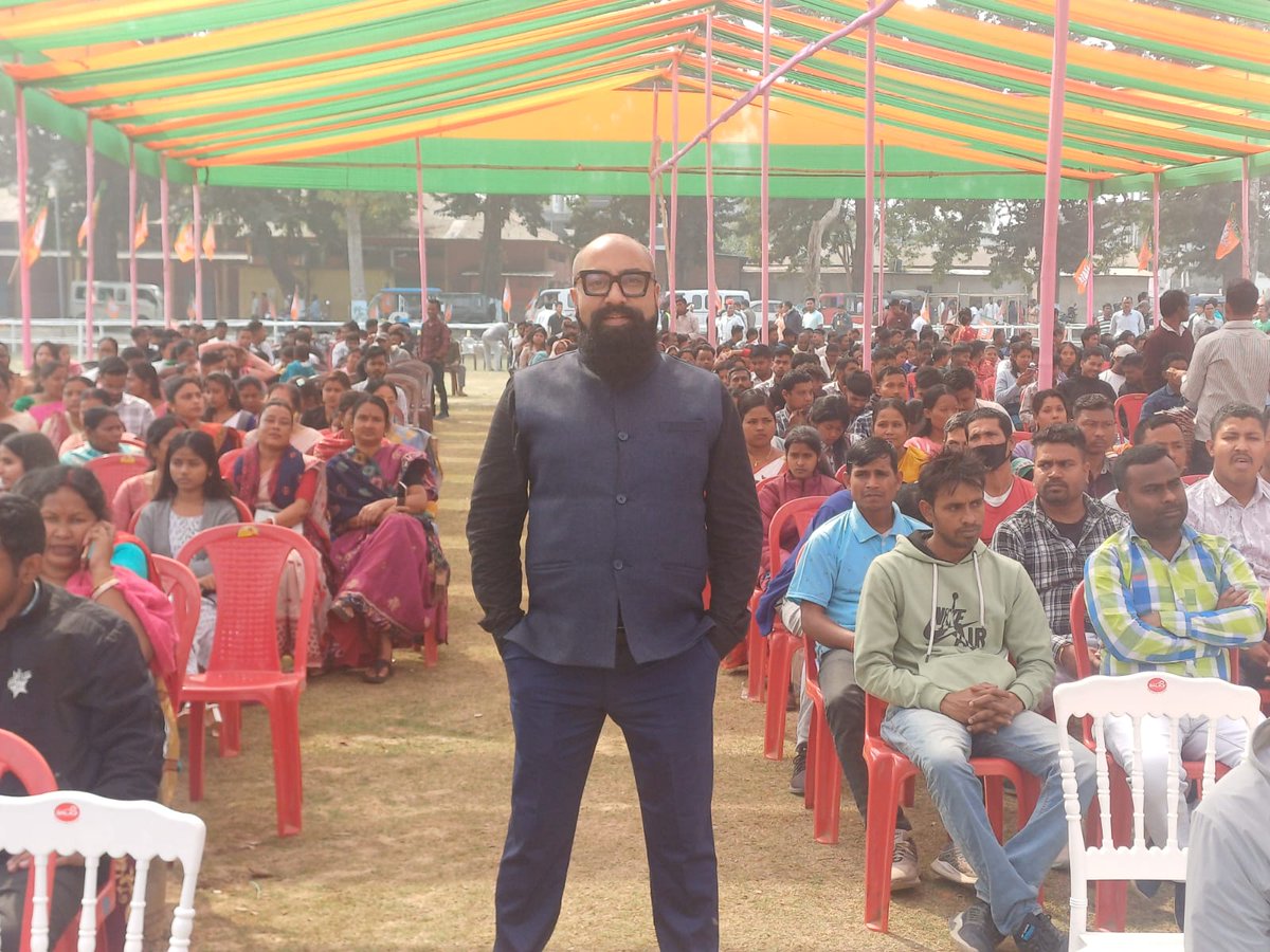 mriganka_dr's tweet image. 📍#Abhayapuri Gandhi Maidan had come alive with more than #2000 #genz participants in #YuvaSanmilan ,organized by #BJYM @BJP4Bongaigaon  ... 
#YouthPower #election2026 

@DilipSaikia4Bjp @PandaJay @HarishD_BJP @RavindraRaju19 @rakeshdas @BJP4Assam