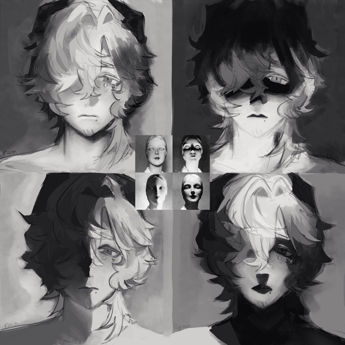 desrever_niar's tweet image. lighting practice ft. #branzycraftfanart  🪻