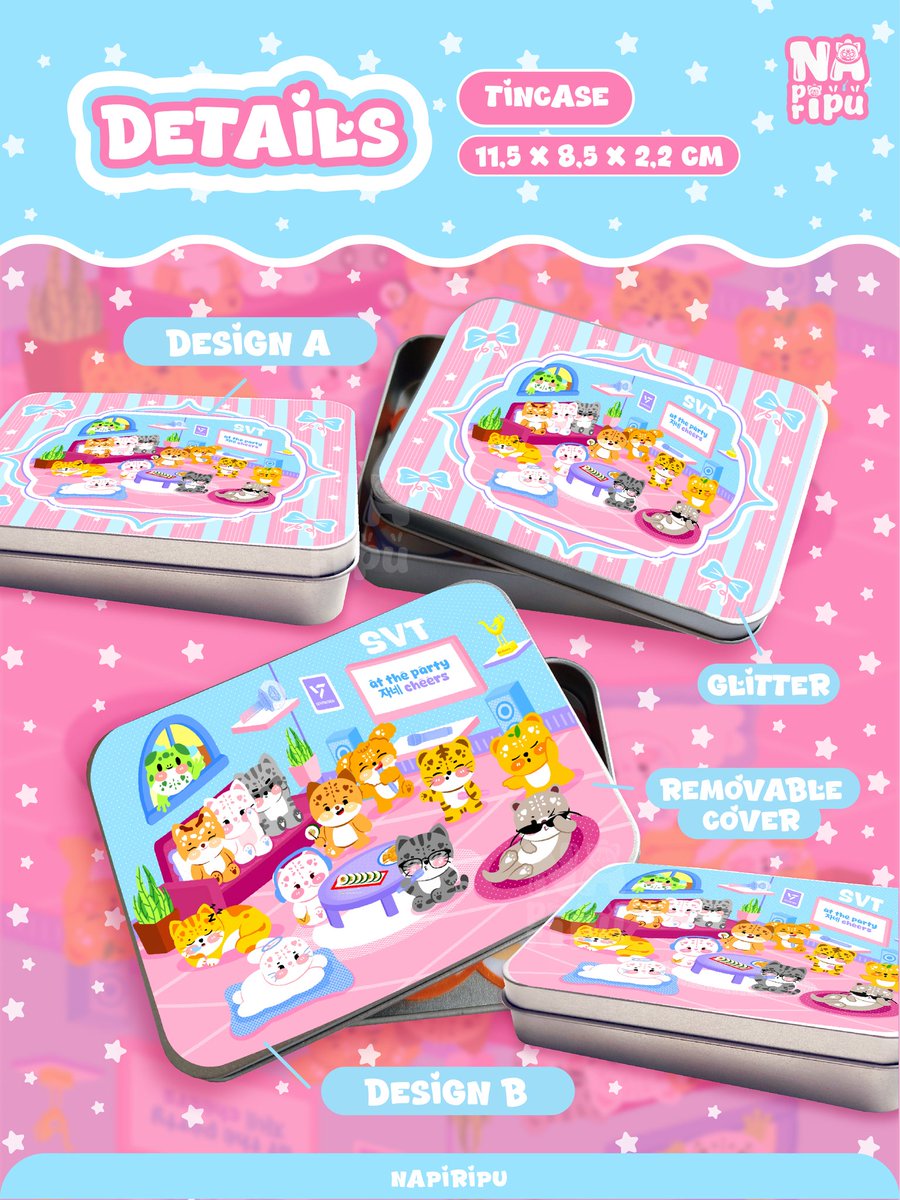 Products
* Mini Pouch
* Puffy Ipad Sleeve 11"
* Puffy Laptop Sleeve 13-14" &amp; 15"
* Tincase

Note
All puffy ipad/laptop sleeve will get an adjustable strap, so you can wear it as bag🥰✨

for another details please check the form or hmu on dm🫶🏻