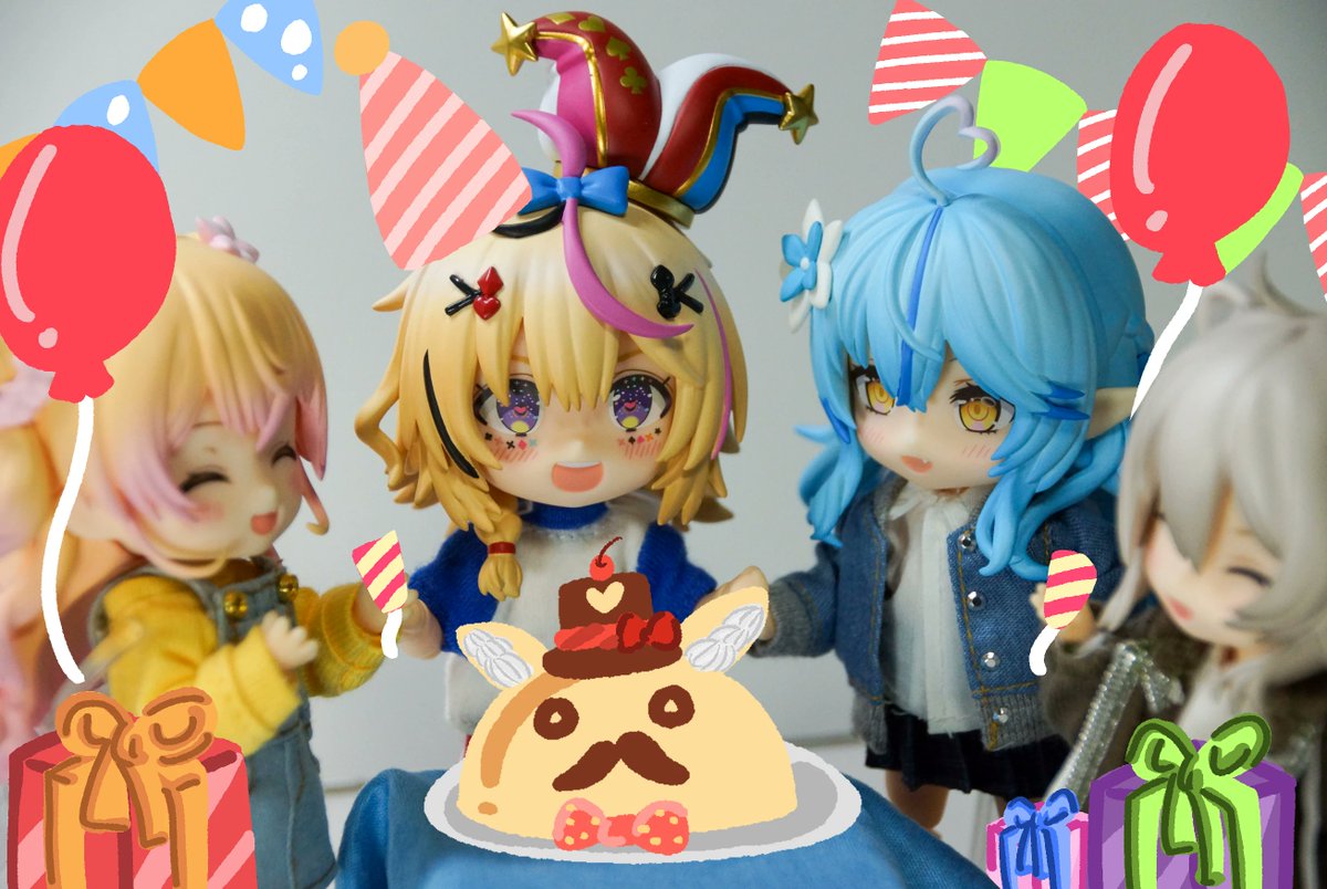 #深夜のねんどろ撮影６０分一本勝負
1/31【こんげつのしゃしん】

まさか年始から日本に行くことになるとは思わなかった！
せっかく来たので、素敵なねんどりの服もたくさん買いました✨
これからはいろんなファッションで写真が撮れそうですね📸
今年も楽しい推し活ができたらいいな☺️