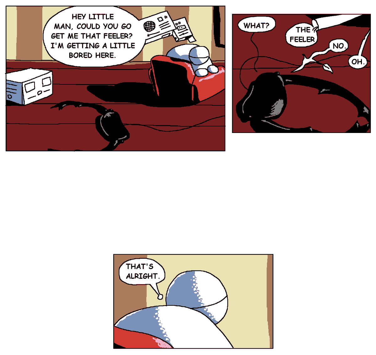 the sillinder saturday funny
#webcomic