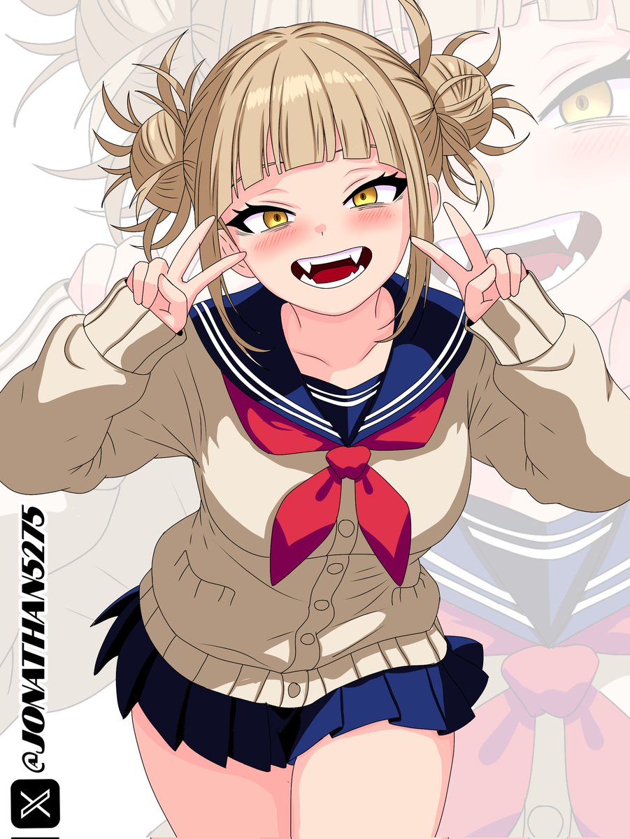 Un fanart de Toga supongo que ya todos la conocen del anime boku no hero 

#fanart #togahimiko #BokuNoHero