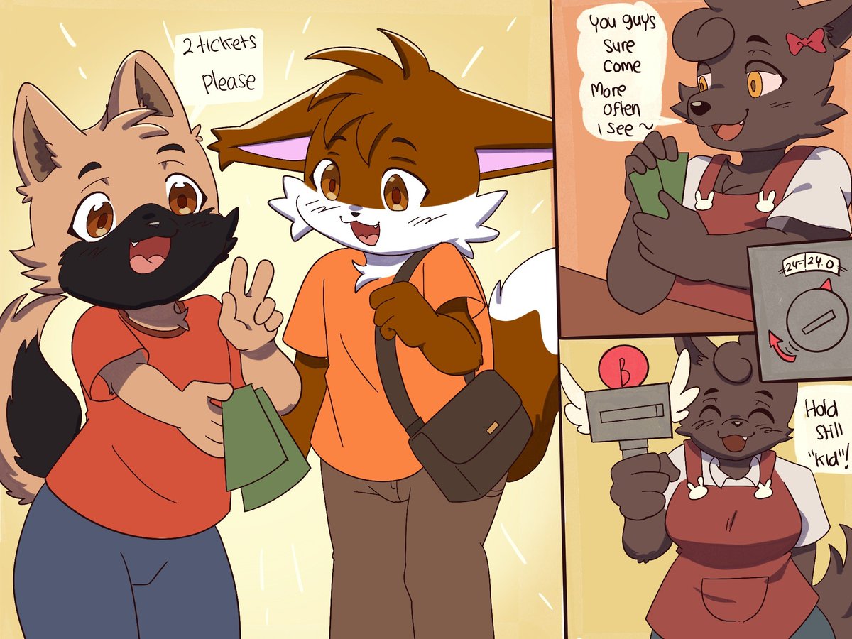 kaitzunema's tweet photo. Ych age regs comic  done ! Still open for 118$ https://t.co/ZfCOH217CR