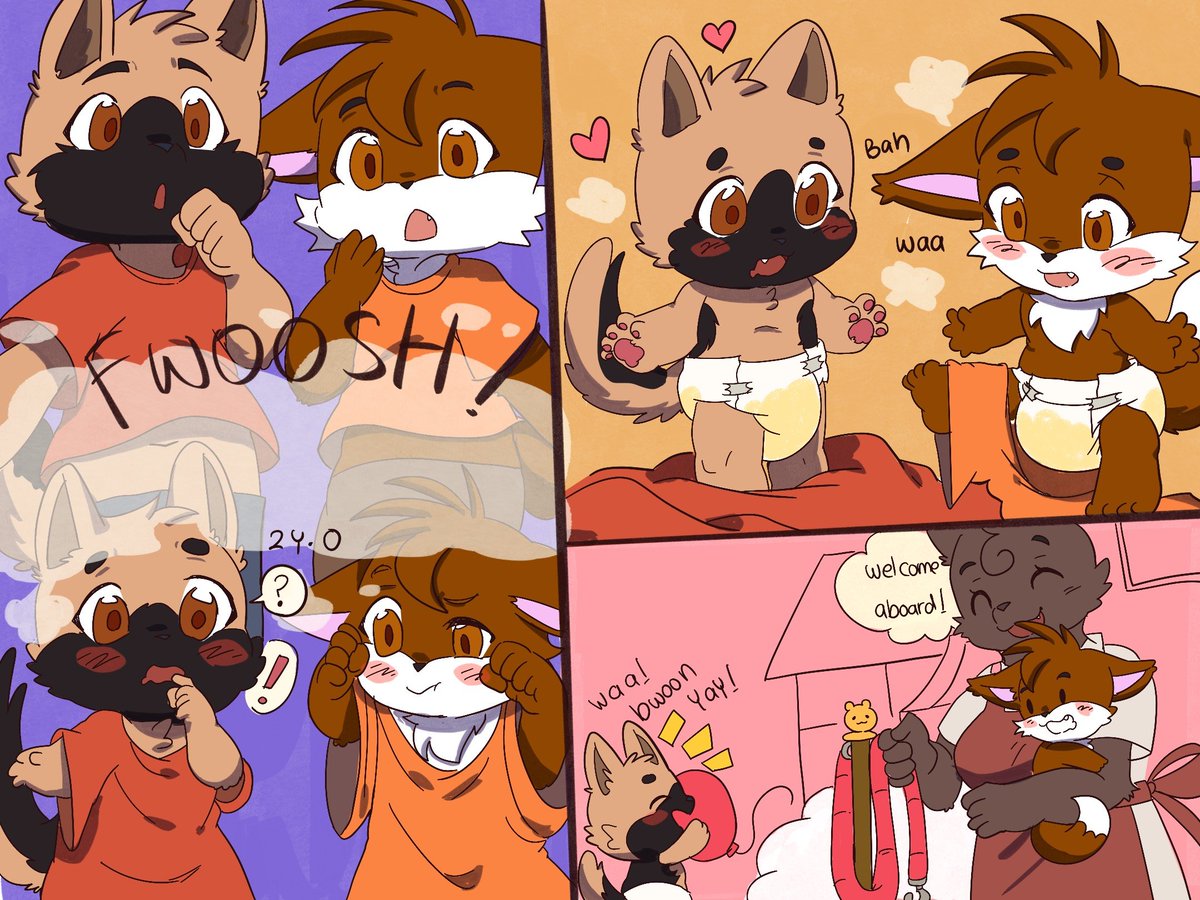 kaitzunema's tweet photo. Ych age regs comic  done ! Still open for 118$ https://t.co/ZfCOH217CR