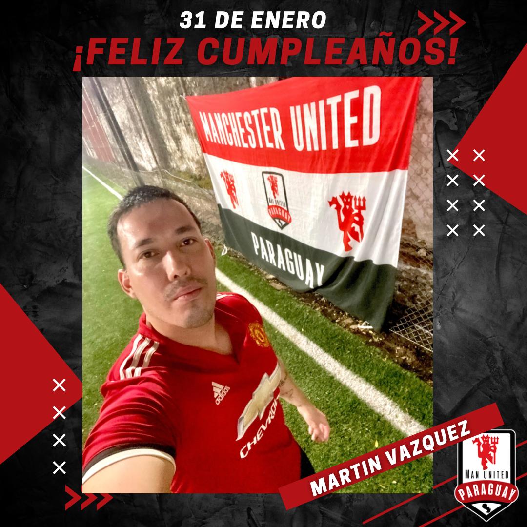 ¡Hoy celebramos el cumpleaños de <a href="/martinMVM7/">Martin Vazquez</a>
Uno de nuestros capitanes, referente dentro y fuera de la cancha, cuyos chicos siempre lo dan todo en cada partido dejando el corazón por la camiseta
Tu liderazgo, compromiso y pasión son ejemplo para toda la peña. 👹❤️  
#GGMU 👹🏟️⚽️