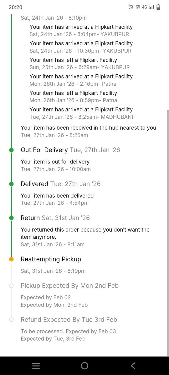 realritesh2297's tweet photo. @flipkartsupport ये कैसा सामान भेज दिए हैं? रिटर्न 1 February को कीजिए, क्योंकि 2 February को मेरा कॉलेज है। https://t.co/f3HUlEr7xq