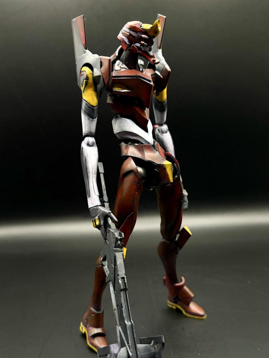 モデロイド エヴァンゲリオン2号機
モデロイド版は初ですが、今まで作ったエヴァの中でプロポーションは一番好みです。
#エヴァンゲリオン #モデロイド #筆塗り