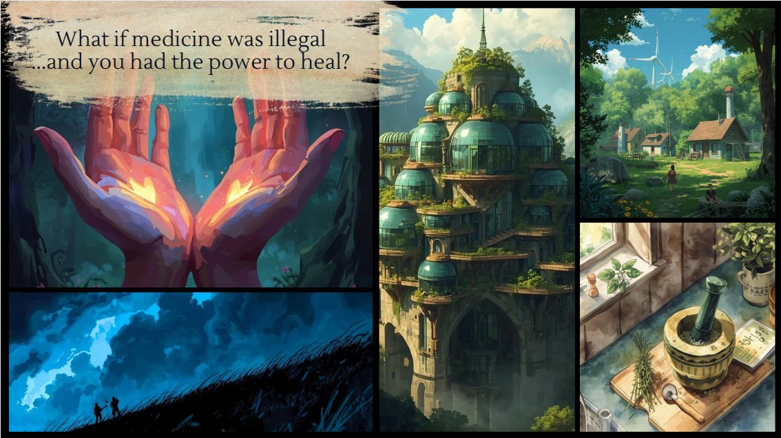 lesparrybooks's tweet image. What if medicine was illegal and you had the power to heal?
HEIRS OF BALANCE
GHIBLI x ANDOR
🌱 Post-apocalypse hopepunk
🤐 Family secrets
🧬 Science-based magic
❤️‍🔥 Slow-burn romance
🥹 Found family
REP: 🧠 ND 🤎 BIPOC 🌈 LGBTQ+ characters
#QuestPit #Q #SFF #RF #AmQuerying