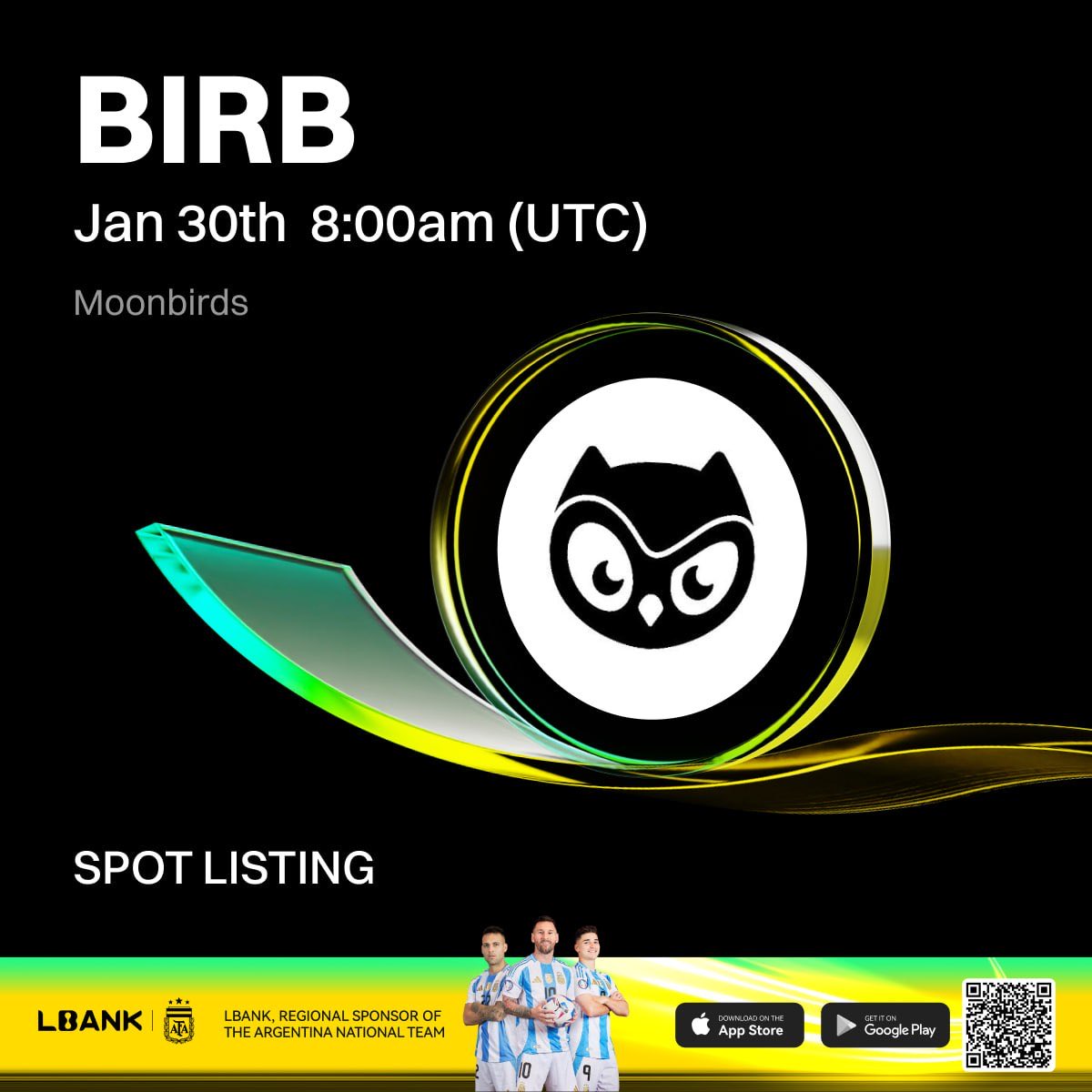 LBank adds MOLT and BIRB to spot markets. New projects, fresh setups, and early traders can take advantage of unfolding opportunities.

#LBankAngel #LBank10Years