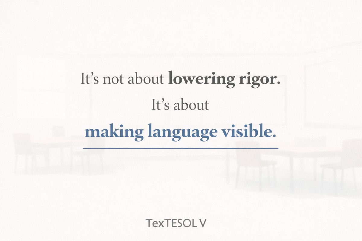 TexTESOL V tweet media