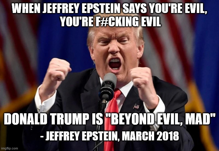 #Trump #TrumpIsTheEnemyWithin #TrumpEpsteinCoverup