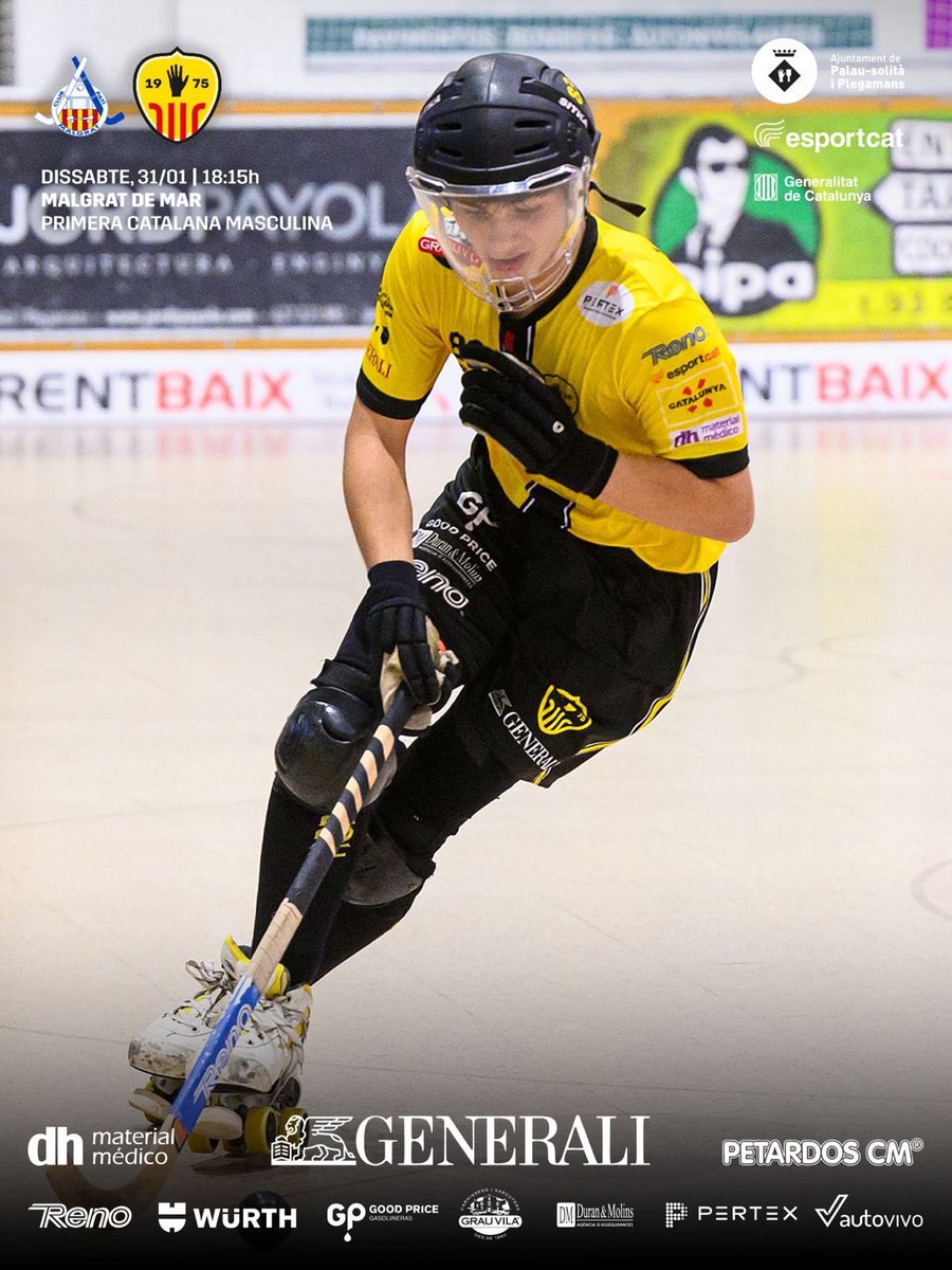 🔜 Comença la segona volta a Primera Catalana!

🆚 CP Malgrat Grup Escobar
📆 Dissabte, 31 de gener
⏰ 18.15h
📍 Malgrat de Mar

#TenimUnaPassió #SomhiPalau