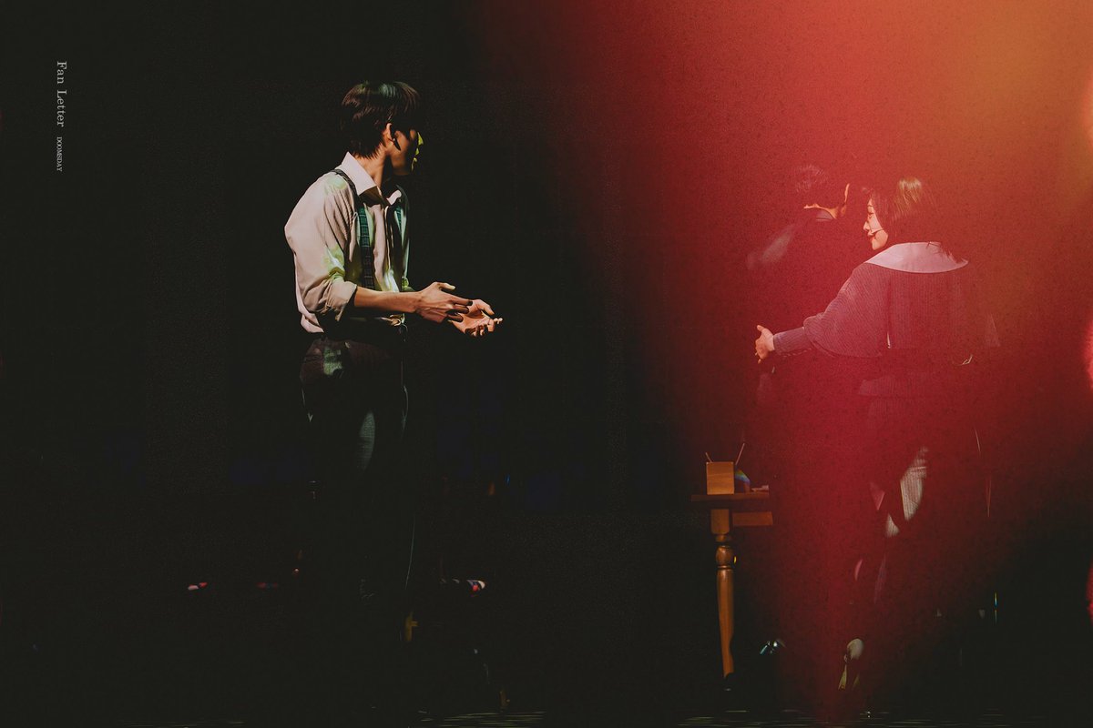 dooomsday_'s tweet photo. 260129 뮤지컬 <팬레터> 
김해진 役 김종구
정세훈 役 원태민
히카루 役 김히어라

스페셜 커튼콜 "섬세한 팬레터" 中 https://t.co/5nwa9TU4JY