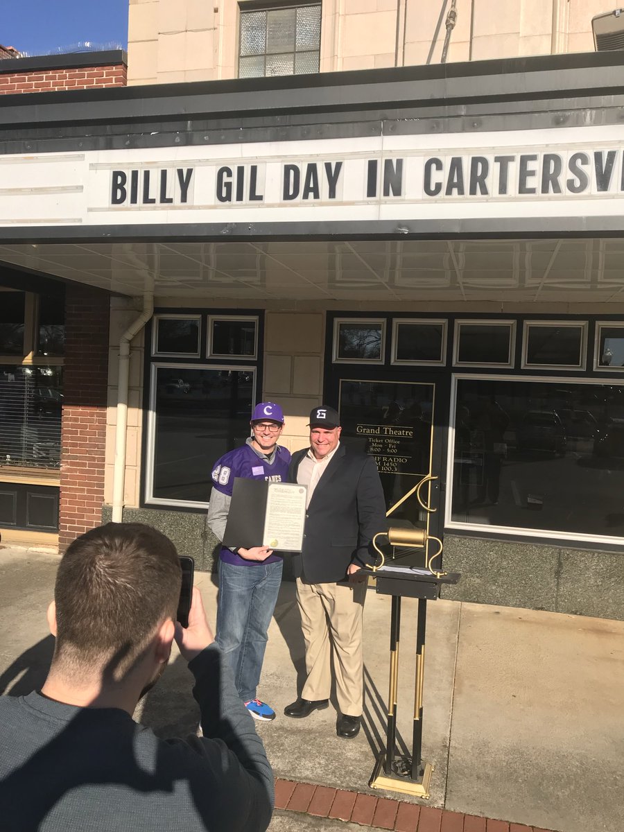 Santinimatt's tweet image. Happy Billy Gil Day in Cartersville and around the world! Have a great day ⁦@billygil⁩. ⁦@mycartersville⁩ ⁦@ringernflshow⁩