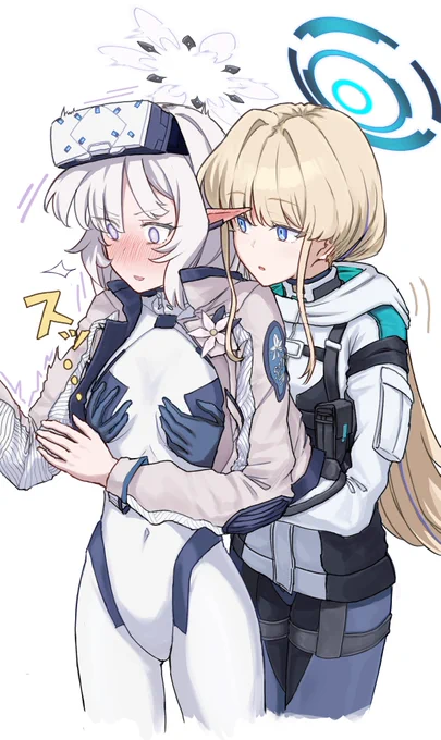 #ブルアカ 少々、、、、装甲が薄すぎるのでは?