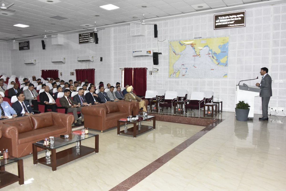 ia_awc's tweet photo. #AWC hosted Mr Amit Goyal, MD Sotheby’s International Realty, for high-impact session with the Higher Command Course on Leadership in an Evolving World Order. Bridging corporate strategy with military ethos, he reinforced a timeless credo: Mission First-above individuals @adgpi https://t.co/IycnRdmr74