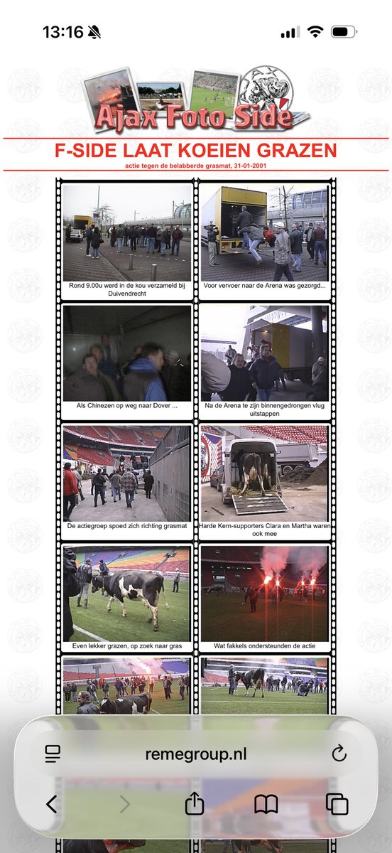 Vandaag precies 25 jaar geleden: Eén van de mooiste supportersacties aller tijden:

remegroup.nl/afs/specials/g… 

ajaxlife.nl/articles/2021/…