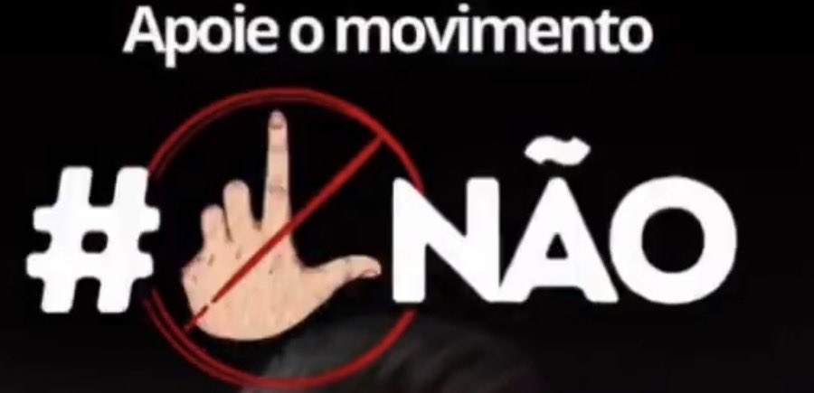 #LadrãoNão