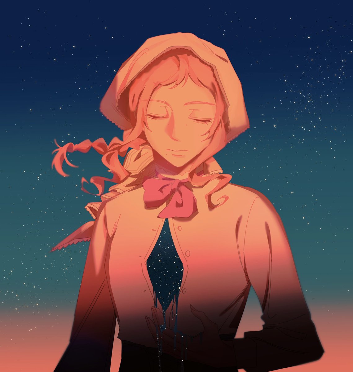 [ darlarchive            —              #mhykoc  ]

and so, this is you. born from the scar of the moon, manifested after the earth was mad, and you got nothing to live but feel the grief.

and—prettily kissed by the sunset from the north.

#Darla_mhyk    —    © cyrellinate