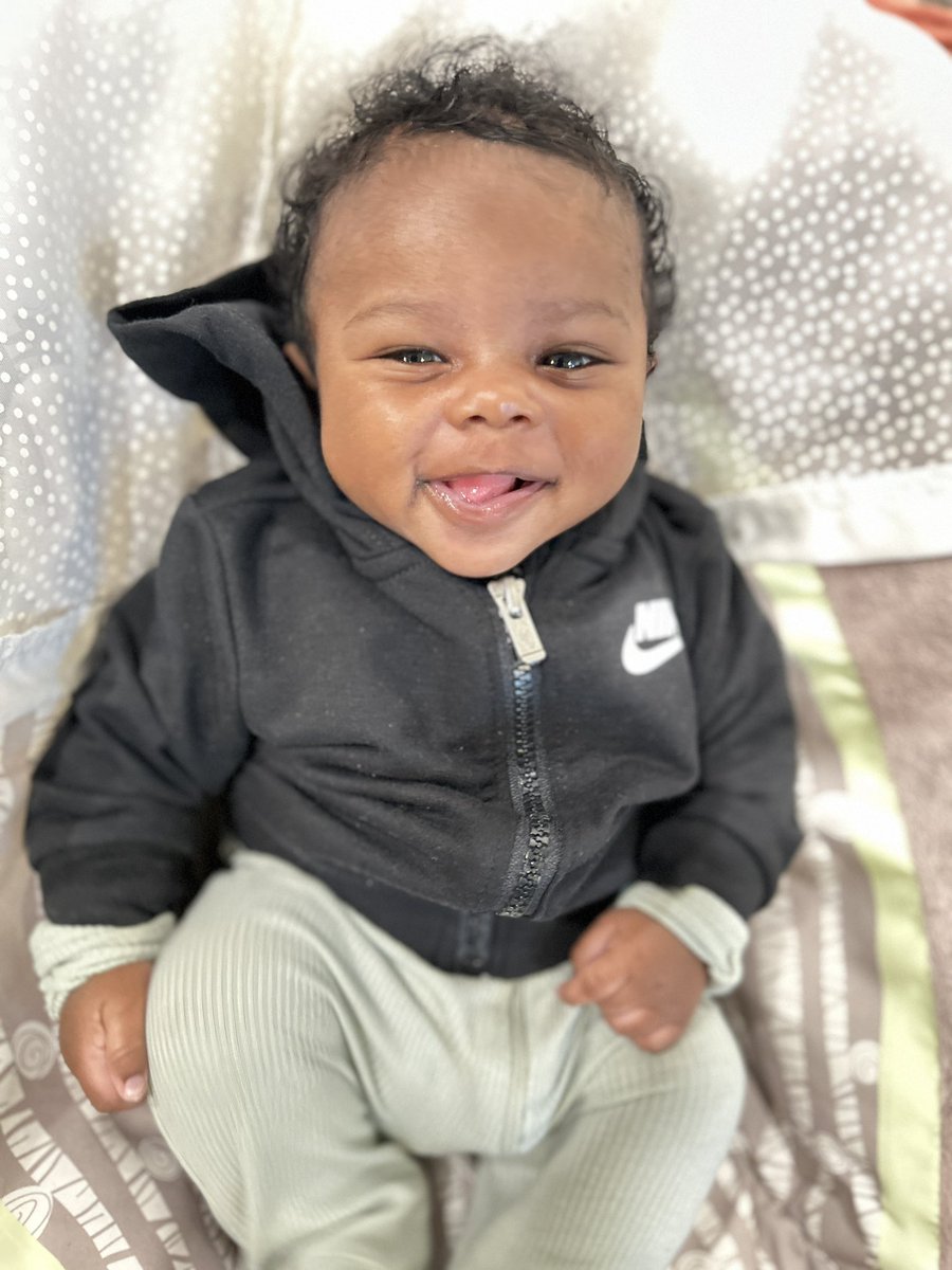 kiana_shanice's tweet photo. This baby brings me so much joy, I have a kid yaโll. I look at him everyday, still in shock that I had this little boy. ๐ซถ๐พ๐ฉต #FirstTimeMommy His Smile is everything. ๐ฅฐ https://t.co/86Soc81LgQ