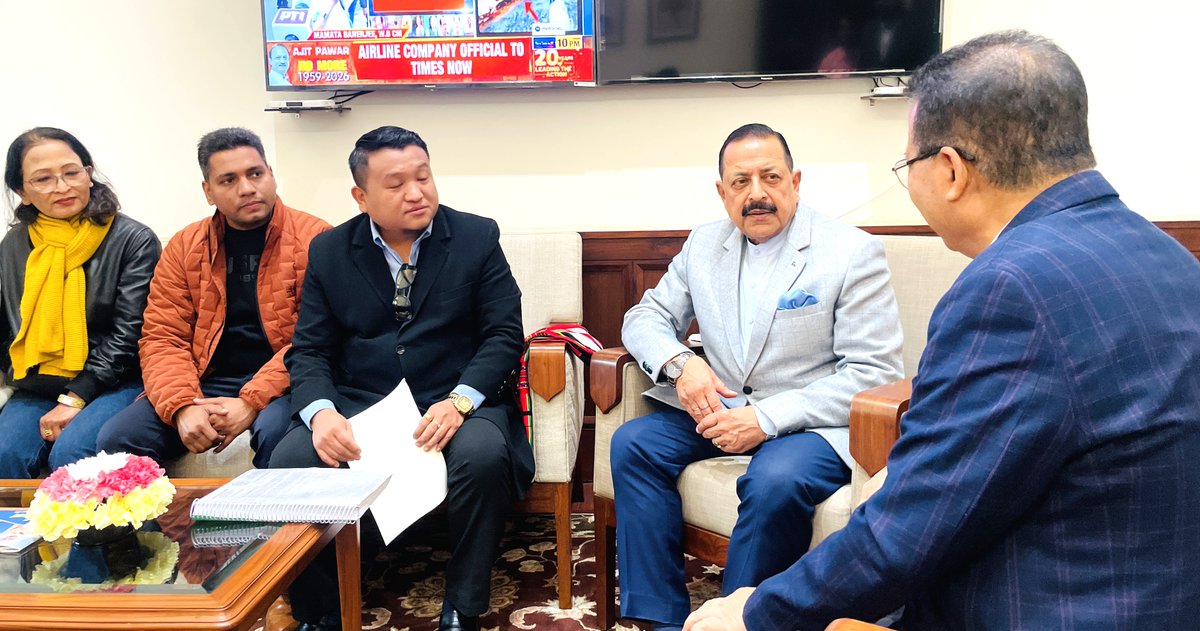 Dr Jitendra Singh tweet media