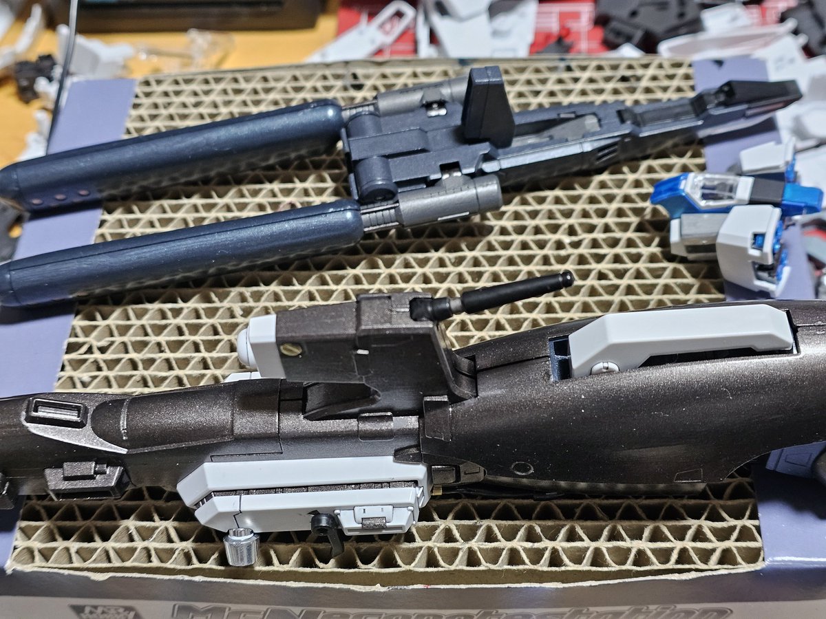 メルモさん専用 今月完成しなかったプラモ晒そうぜ 武器はできたが本体がまだほぼ