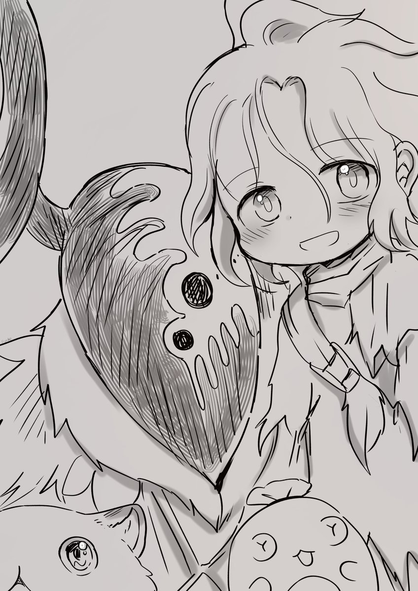 1/31(3636日目/3461連)
今日はこの絵のみPC絵です 