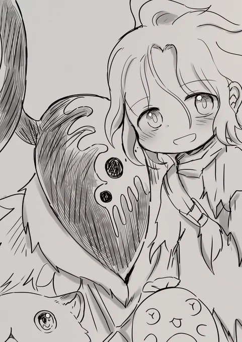 1/31(3636日目/3461連)
今日はこの絵のみPC絵です 