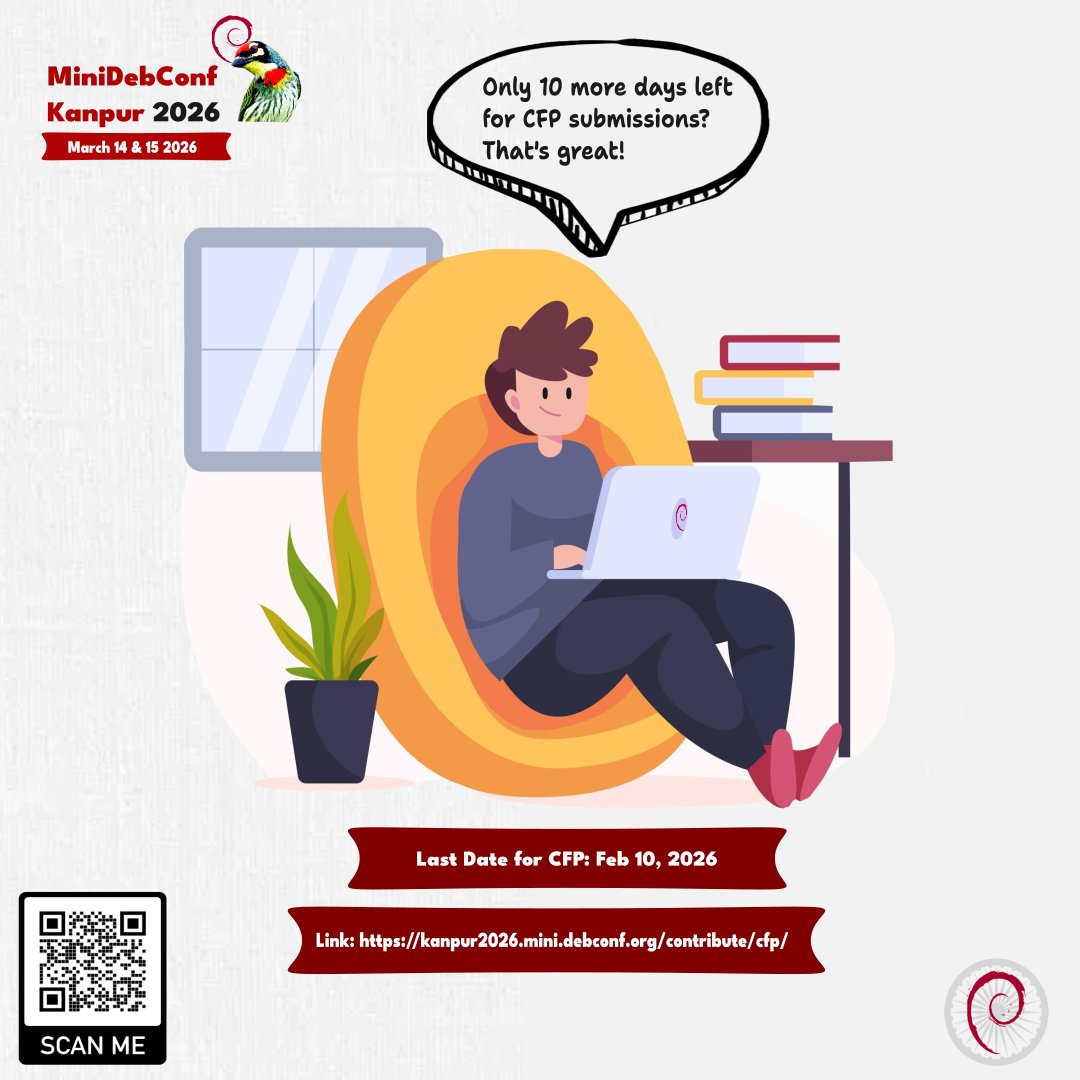 Debian India tweet media