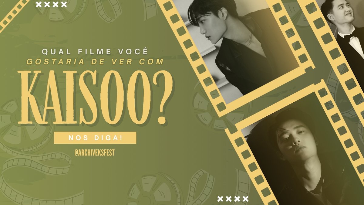 archiveksfest's tweet image. Romances de época clássicos, clichês dos anos 2000 ou dois homens emocionalmente instáveis se apaixonando em um clube da luta? Aqui vale tudo! 🎥

Qual filme você está mais ansioso pra ver com Kaisoo aqui no fest? Conta pra gente 👀✨

🎟️ Recompensa: 1 ticket

#ArchiveKaisooFest