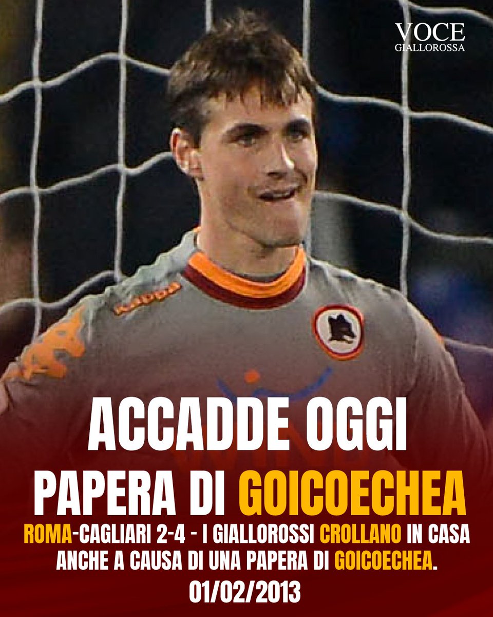 VoceGiallorossa's tweet photo. 🗓️Ve la ricordate? Chi era allo stadio quel giorno?
#ASRoma #Goicoechea https://t.co/GlFTEO0ybl