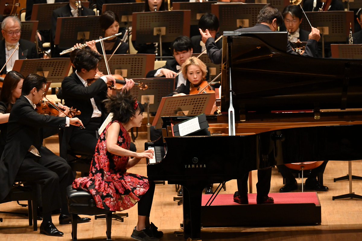 newjapanphil's tweet photo. 1/30（金）は横浜みなとみらいホール、本日は本拠地すみだトリフォニーホールにて。

指揮：佐渡裕　ピアノ：上原ひろみ

この熱気あふれるプログラムも明日が最終日！
サントリーホールにご来場予定のお客様、13:25に始まるプレ・コンサートからぜひお越しください。
https://t.co/kYuh8efbyN
（チケットは完売しております）

📷©TERASHI Masahiko