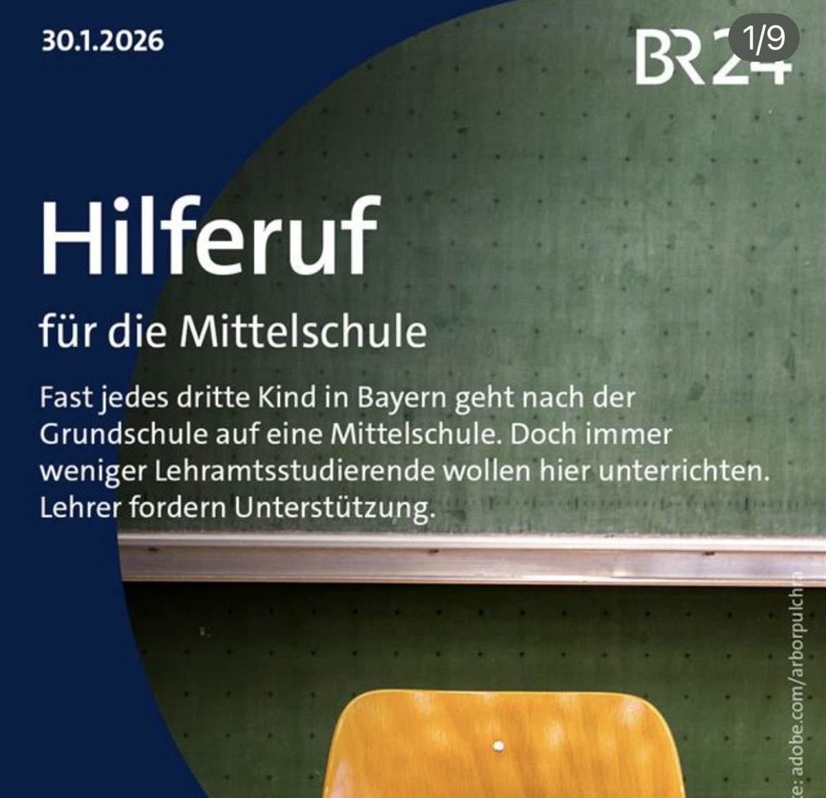 Simone Fleischmann BLLV Praesidentin tweet media