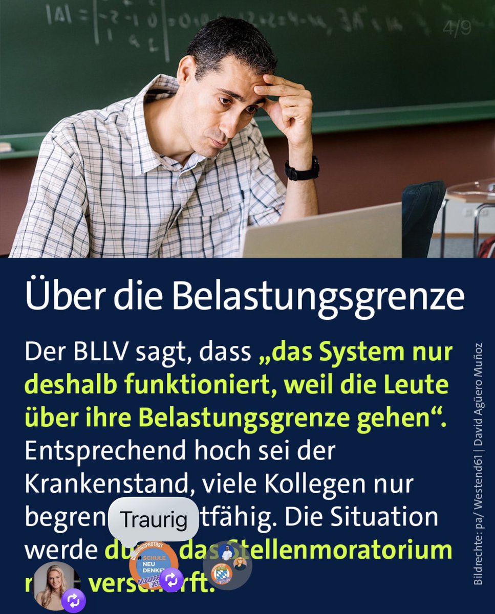 Simone Fleischmann BLLV Praesidentin tweet media