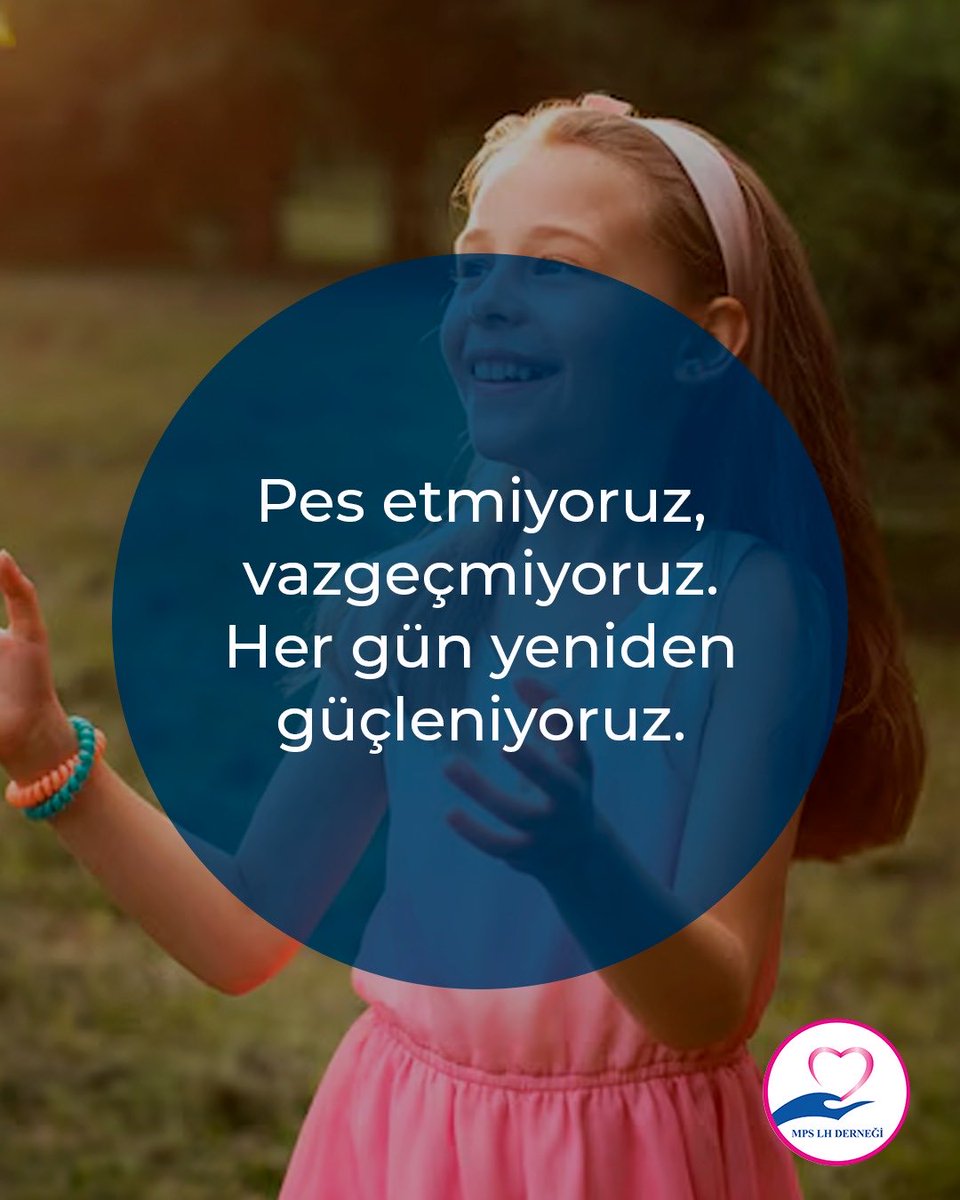 Pes etmiyoruz,
vazgeçmiyoruz.
Çünkü her çocuk umut demek.
Çünkü her aile görünür olmayı
hak ediyor.
Zor olsa da, yol uzun olsa da
birlikte yürümeye devam
ediyoruz.