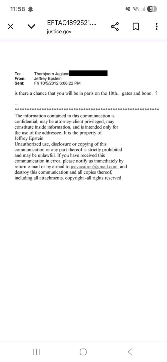 Mickbraz1's tweet image. A very quick look at the Epstein files shows Bono was very popular with the paedophile and his associates. 🧵1/3