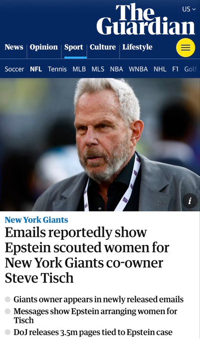 ChrisRulon's tweet photo. Guess now we know why Trump was so interested in keeping Tisch on as NYPD chief https://t.co/OOYch9k6GV