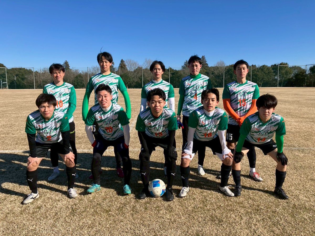 fc_narashino's tweet photo. 【1/25 TOP TRM】
vs FC大網

1本目0-1
2本目1-0
得点：齋藤晋(綱島)

対戦頂いたFC大網様
ありがとうございました！！

現在開催中の県民大会の
習志野市選抜に、鎌形、伊藤、綱島の
3名が選出されています。 https://t.co/8JVRpZV1nt