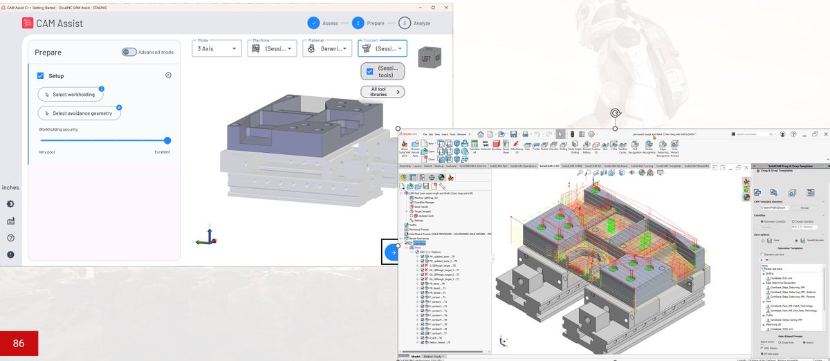 SolidCAM tweet media