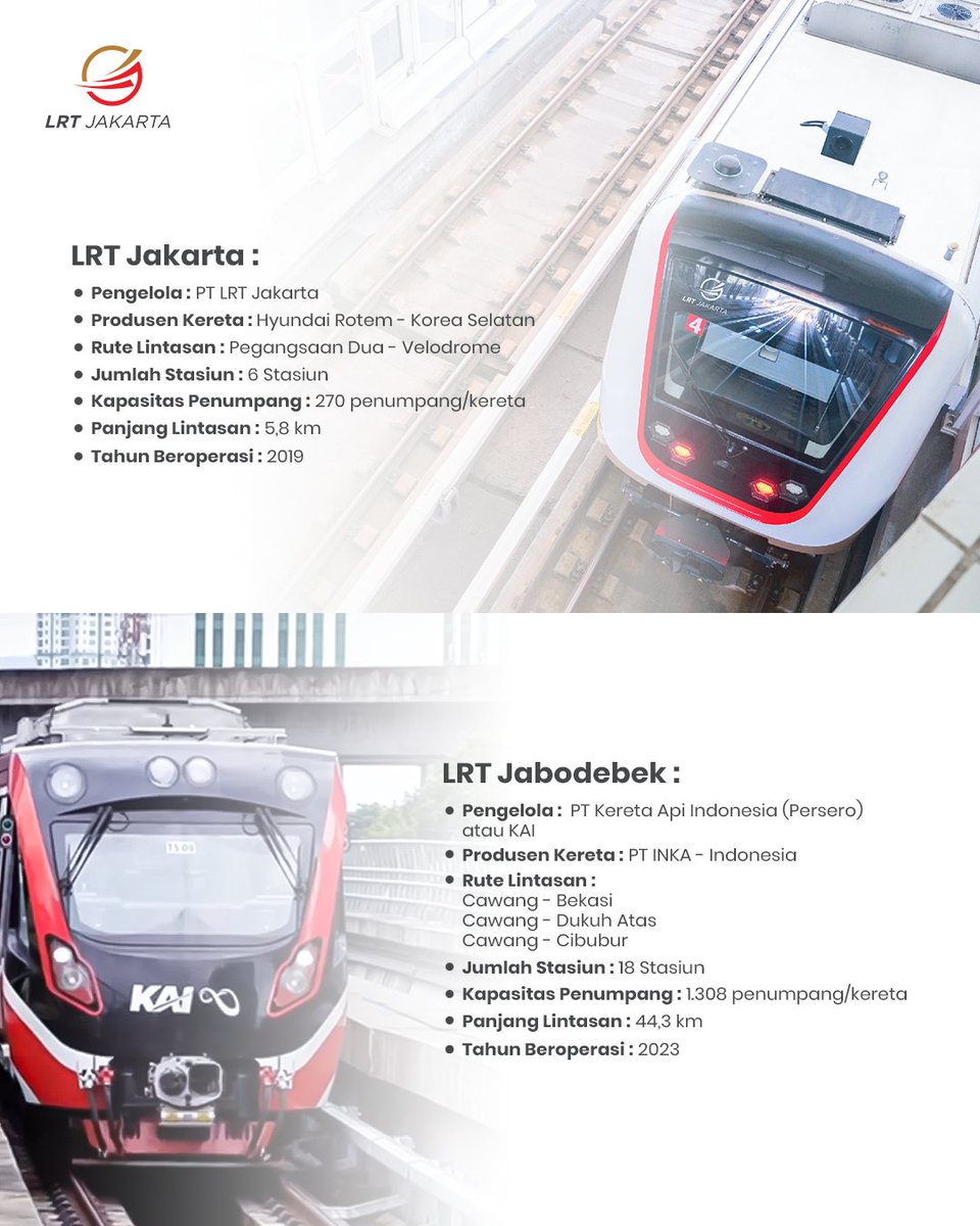 lrtjkt's tweet image. Masih bingung perbedaan antara LRT Jakarta dan LRT Jabodebek?
Save dan share postingan ini sebagai referensi informasi ya!

#NaikLRTJ #LRTJ #DKIJakarta