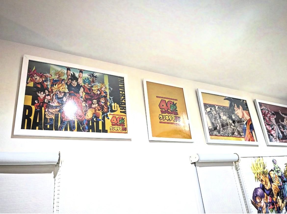 ゲンキダマツリのショッパー 裏面に引き続き、表面！ 額装いたしました