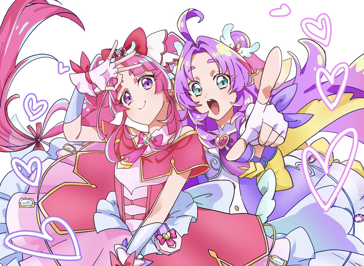 明日から放送！楽しみ！！💜🩷
 #precure  #たんプリ