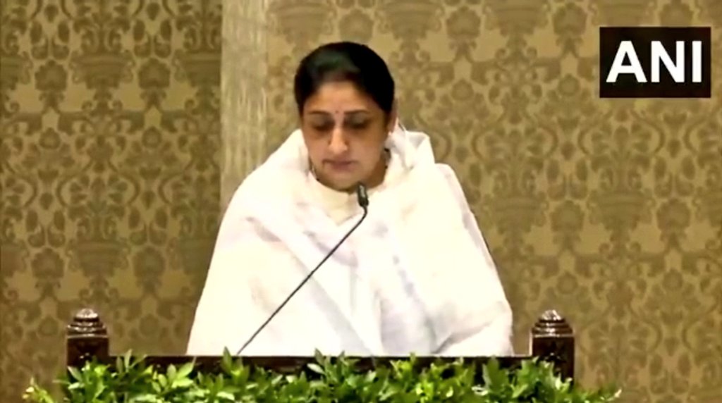 महाराष्ट्राच्या पहिल्या महिला उपमुख्यमंत्री म्हणून मा.ना.सुनेत्रा अजित पवार यांना मनस्वी शुभेच्छा 💐
महाराष्ट्राला एक सक्षम महिलाराज पाहायला मिळेल हीच अपेक्षा! 
<a href="/SunetraA_Pawar/">Sunetra Ajit Pawar</a> #SunetraPawarDCM #SunetraPawar