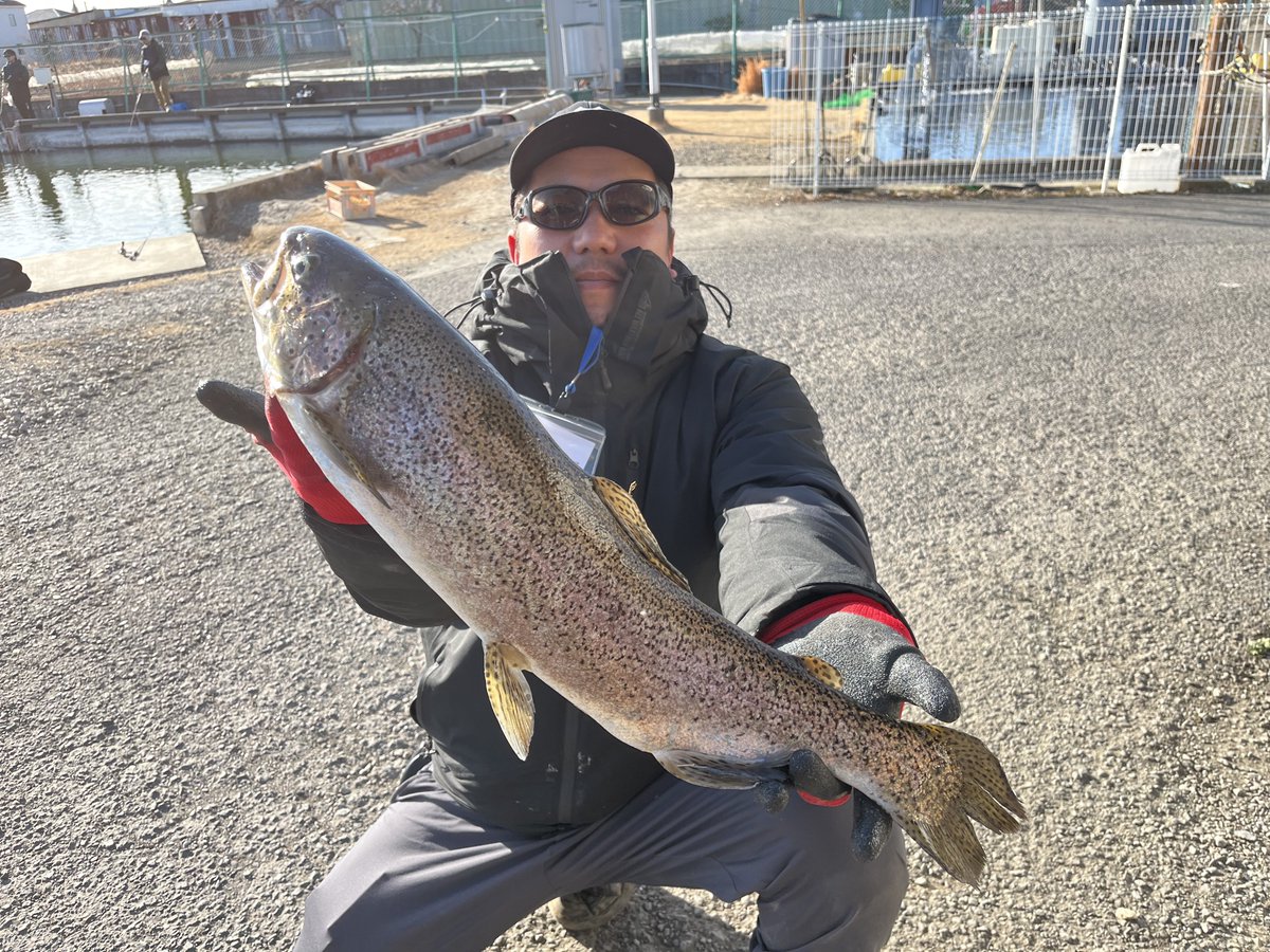 本日は富士の介の放流日でした🗻 最大68cmも上がり、大型ラッシュの一