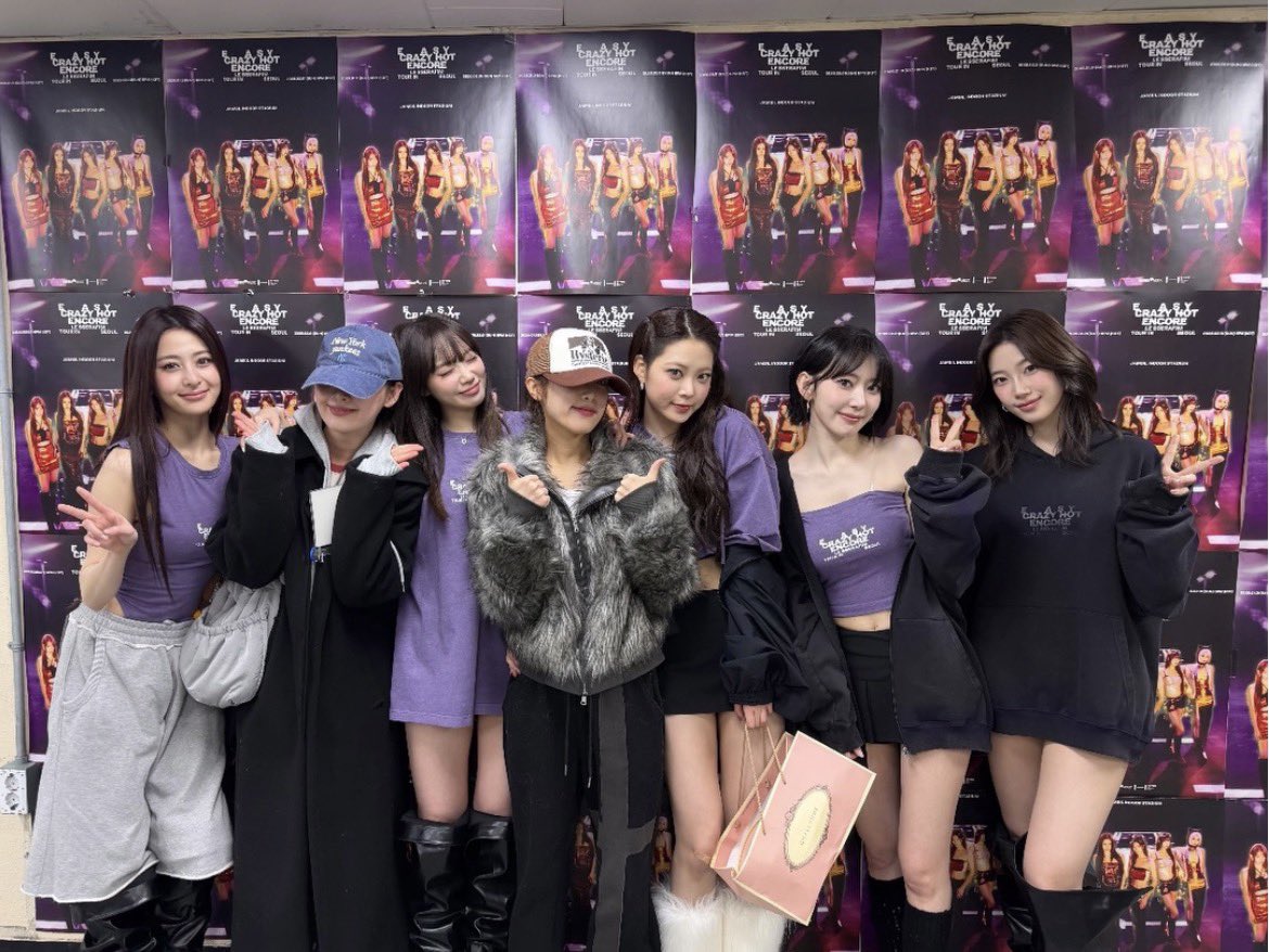 Yena soloist attended the concert with LE SSERAFIM at 2026 'EASY CRAZY HOT' ENCORE in SEOUL D-1!