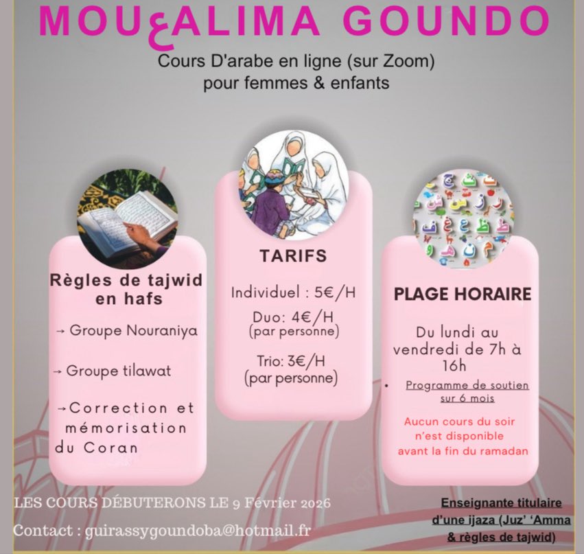 Salam Aleykoum pour celles qui me demandaient quand j’allais reprendre et bien.. 🫣